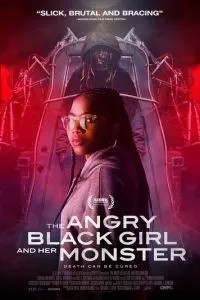 Сердитий чорна дівчина і її монстр